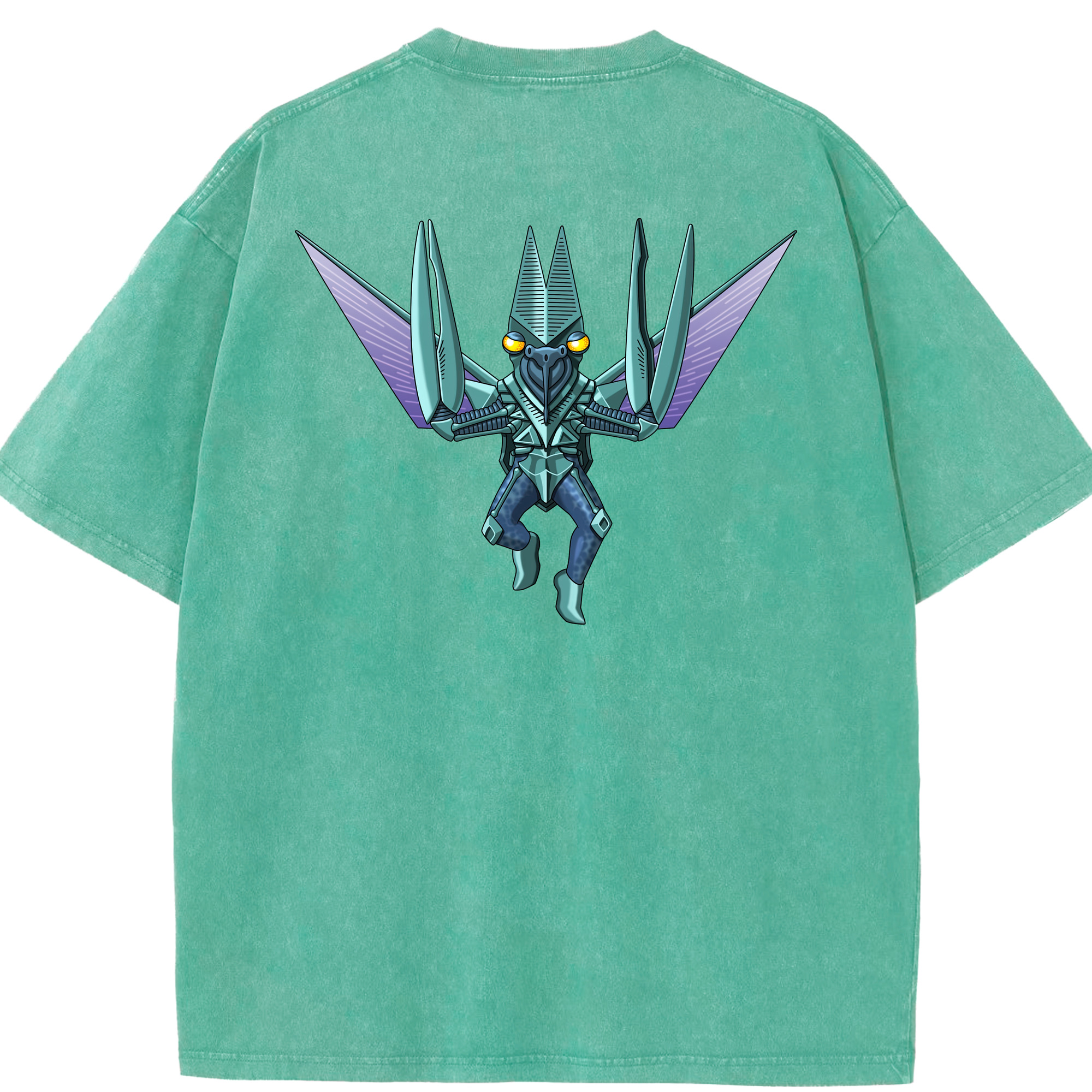 （画像用） ウルトラマン Ultraman 綿100% ヴィンテージ風 半袖Tシャツ（背面プリント）